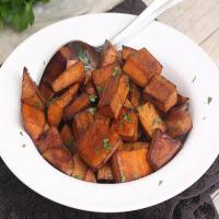 Balsamic Roasted Sweet Potatoes image