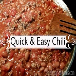 Quick & Easy Chili Recipe - (4.7/5)_image
