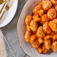 Baked Sweet and Sour Meatballs image