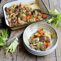 Moroccan Meatball and Lentil Bake With Company!_image
