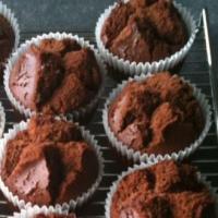 Gooey Triple Chocolate Muffins image
