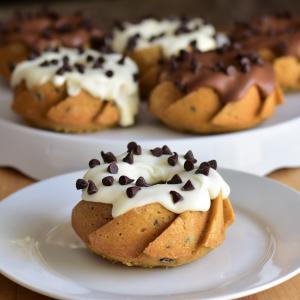 Brown Butter-Chocolate Chip Mini Pound Cakes image