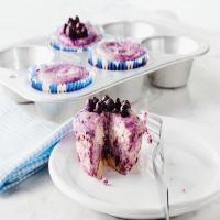Mini Blueberry Cheesecakes image