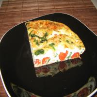 Blue Cheese Spinach Frittata_image