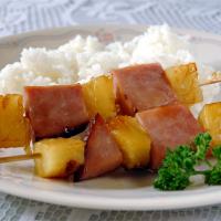 Ham and Pineapple Kabobs image