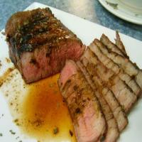 Grilled London Broil with Balsamic Marinade image
