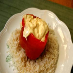 Hot Stuffed Bell Peppers image