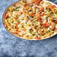 Skinny Shrimp Alfredo Pasta Bake Recipe - (4.3/5)_image