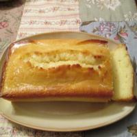 Vanilla Glazed Lemon Loaf Cake image