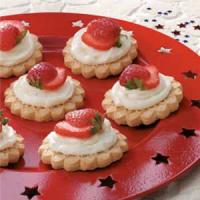 Strawberry Cookie Tarts image