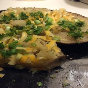 Crock pot baked potatoes image