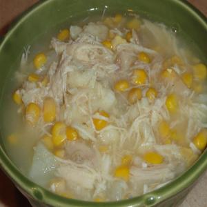 Chicken Corn Soup With Rivels_image