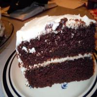 VERY MOIST DEEP DARK CHOCOLATE CAKE image
