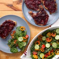 Cranberry-Orange Glazed Pork Chops Recipe by Tasty image