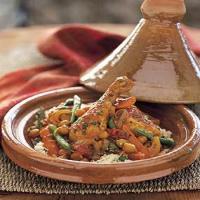 Chicken Tagine with Chickpeas and Mint image