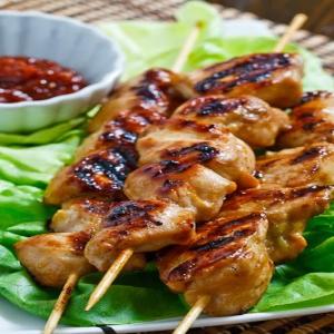 Dakkochi (Korean Grilled Chicken Skewers)_image