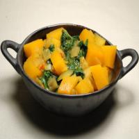 Pumpkin and Spinach Curry image