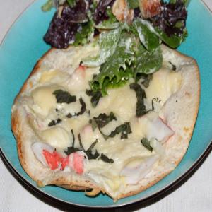 Tortilla Crab Pizza_image