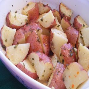Zesty Italian Potatoes - Microwave image