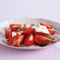 Roma Tomato Salad with Feta and Garlic image