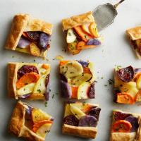 Root Vegetable and Farmers Cheese Galette image