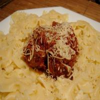 Kittencal's Italian Tomato Pasta Sauce and Parmesan Meatballs_image