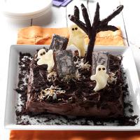 Ghosts in the Graveyard Cake image