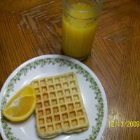 Orange Pecan Waffles_image
