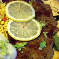 Veal Cutlets With Fried Lemon Slices (Wiener Schnitzel) image