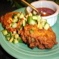 Thai Fishcakes With Sweet Chilli Sauce and Cucumber Relish_image