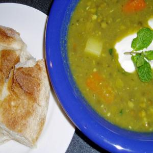 Punjabi Pea and Mint Soup_image
