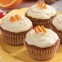 Orange Applesauce Cupcakes image