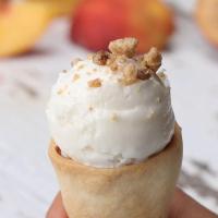 Peach Pie Cone Recipe by Tasty_image
