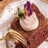 Chocolate Mousse Brownie Dessert_image