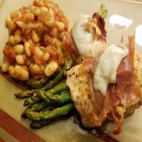 Chicken Breast Stuffed With Asparagus, Provolone and Prosciutto_image