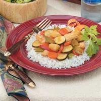 Sweet-and-Sour Chicken with Rice image