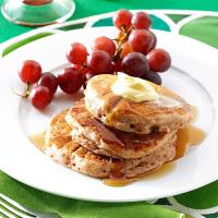Cinnamon Applesauce Pancakes image