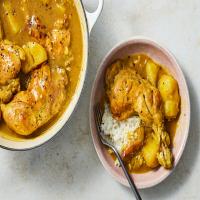 Jamaican Curry Chicken and Potatoes_image
