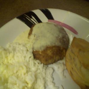 Salmon Cakes With Dill Sauce_image