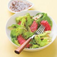Grapefruit and Avocado Salad with Ginger-Cassis Dressing_image