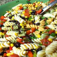 Black Bean & Corn Pasta Salad Recipe - (4.1/5) image
