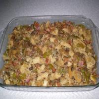 Mom's Bread Stuffing with Mushrooms and Bacon Recipe - (4.5/5) image