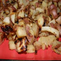 Low Fat Roasted Potatoes image