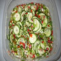 Cucumber-Pimento Salad image