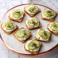 Cucumber Party Sandwiches image