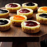 Jam-Topped Mini Cheesecakes image