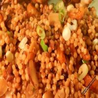 Toasted Israeli Couscous with dried apricots_image