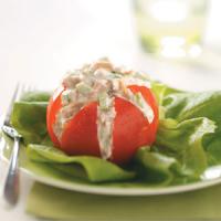 Tuna Salad in Tomato Cups image