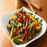 Green Beans with Colored Peppers (Crowd Size) image
