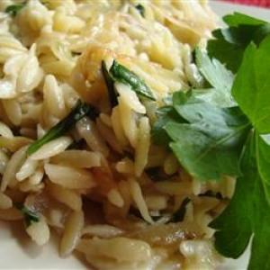 Caramelized Onion and Blue Cheese Orzo_image